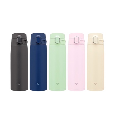 【ZOJIRUSHI 象印】不鏽鋼一體式中栓彈跳式保溫杯-600ml 五色可選 (SM-VB60)