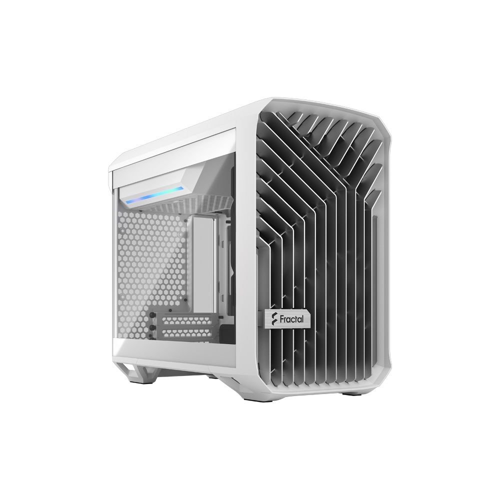Fractal Design】Torrent Nano White TG Clear Tint 電腦機殼-白| 其他