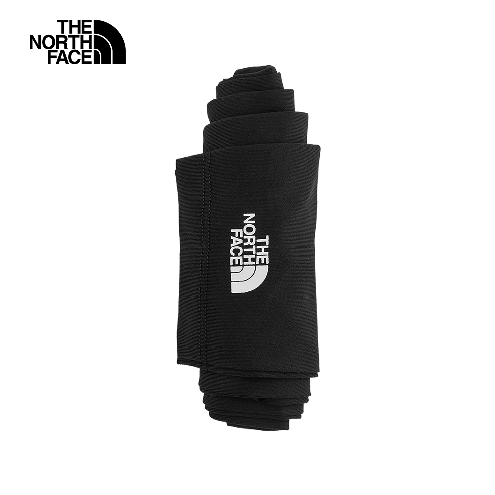 【The North Face 官方旗艦】北面男女款黑色UPF防曬舒適休閒袖套｜86S6JK3 抗UV
