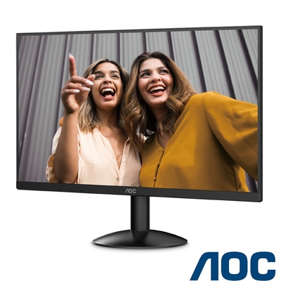 AOC 22B30HM2 22型 VA FHD 100Hz 三邊極窄邊框螢幕(1ms/HDMI/VESA壁掛/抗藍光/零閃屏)