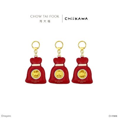 周大福 chiikawa聯名 吉伊卡哇 小八貓 兔兔 新春限定款黃金金章(多款可選)