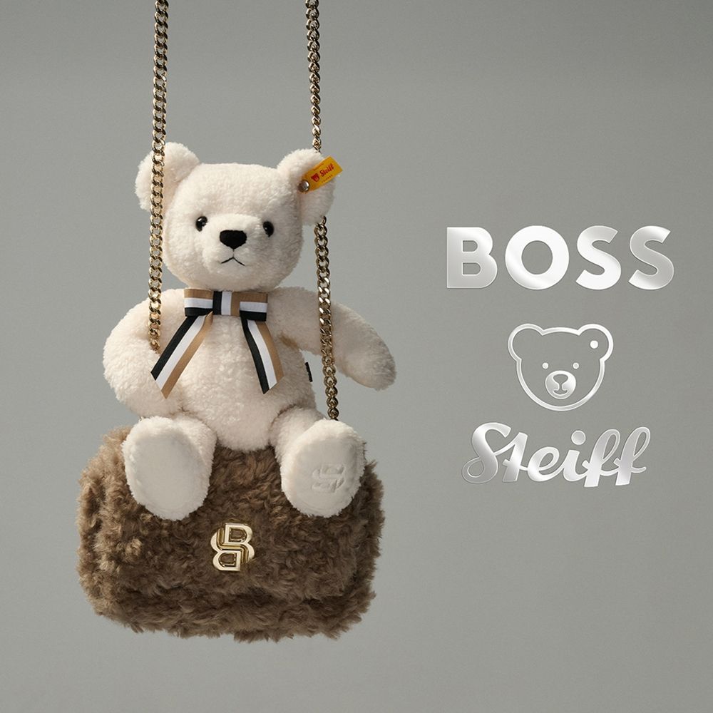 STEIFF BOSS x Steiff Holly Teddy Bear 經典泰迪熊_黃標| 洋娃娃