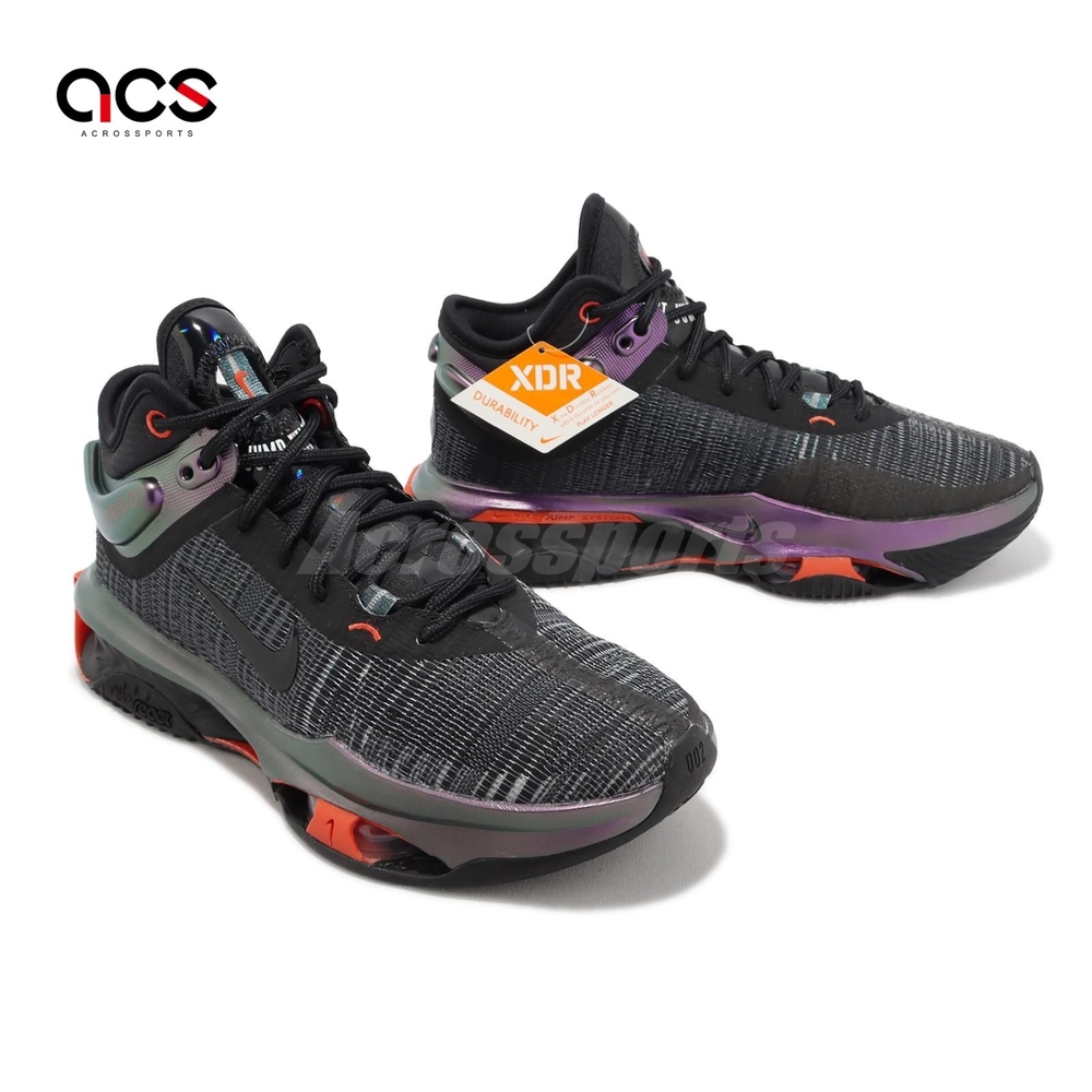 Nike 籃球鞋Air Zoom G T Jump 2 EP GTE 黑紫紅男鞋FV1896-001