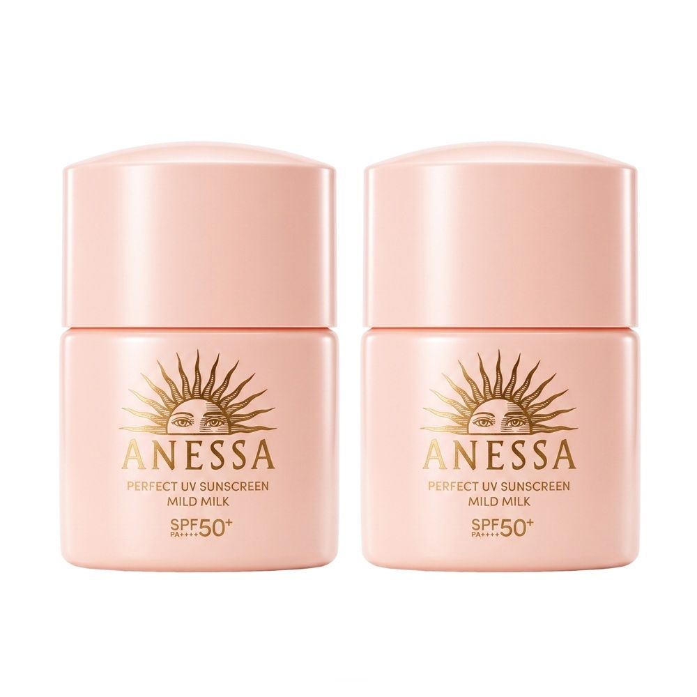 SHISEIDO 資生堂 安耐曬 輕親柔光敏感肌防曬露NA 12ml 兩入組 公司貨