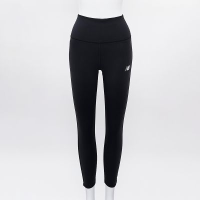 New Balance 女款 黑色 運動 休閒 瑜珈 美規 健身 高腰 25吋 緊身褲 長褲 WP51185BK