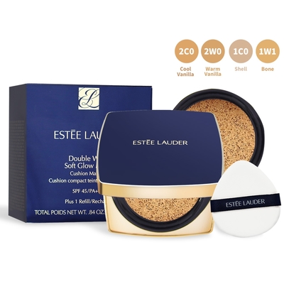 EsteeLauder雅詩蘭黛 ESTEE LAUDER 雅詩蘭黛 粉持久完美鎖妝氣墊粉餅SPF45/PA+++24g-多色可選-百貨公司貨