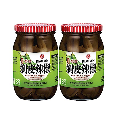 金蘭 剝皮辣椒(450g)2入組
