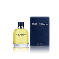 香水(ユニセックス) DOLCE & GABBANA Pour Homme 125ml Dolce&Gabbana Pour Homme Eau de Toilette, 125ml Spray Bottle