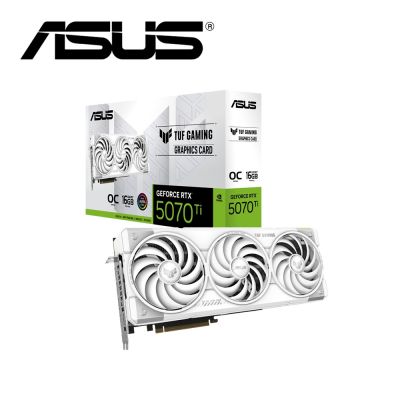 華碩 TUF-RTX5070TI-O16G-WHITE-GAMING 顯示卡 (組合包B)