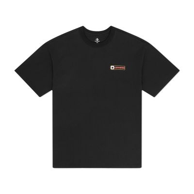 Converse Box Star Tee 短袖 男款 黑色 Logo 寬鬆 T恤 運動 休閒 10028741-A01