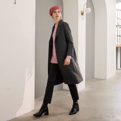 【Just J’S Miss】柔適彈性直筒長褲 J23W1325