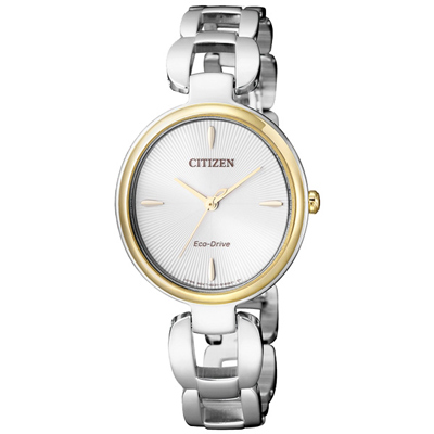 CITIZEN Eco-Drive 雲月之彩時尚女錶-EM0424-88A