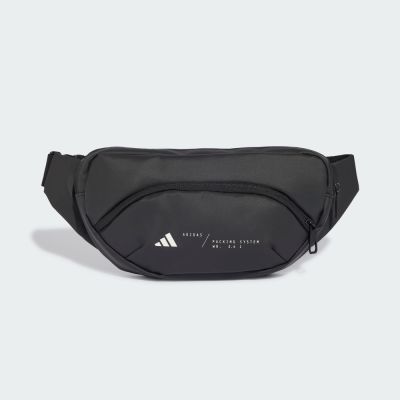 adidas 愛迪達 腰包 斜背包 運動小包 HYBRID WAISTBAG 黑 KG8018