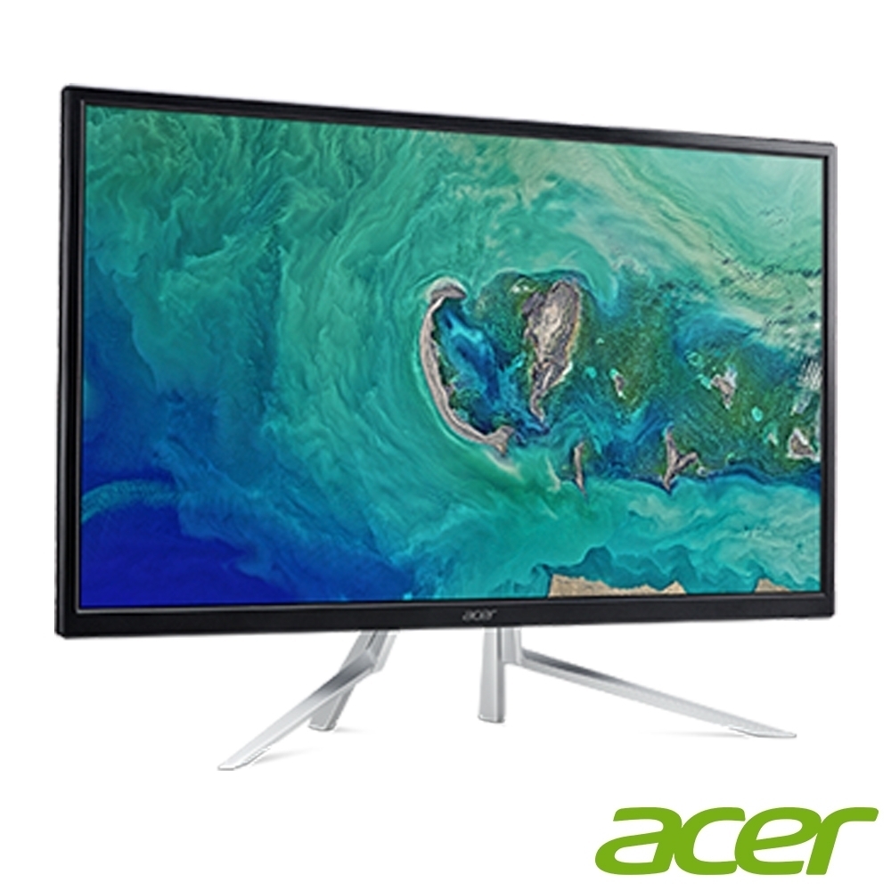 Acer 32インチ4Kモニター ET322QK モニターアームセット Acer ET322QK 32型4K高解析VA窄邊框電腦螢幕HDR freesync | 32型螢幕
