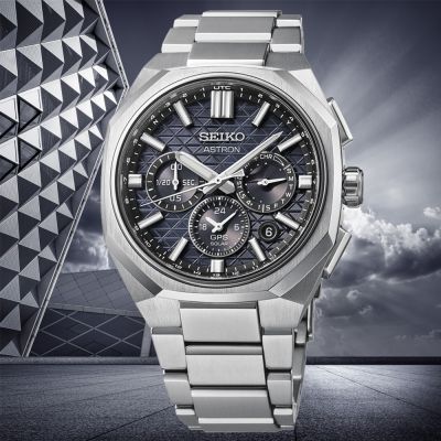 SEIKO精工 Astron 太陽能 GPS定位 鈦金屬雙時區腕錶 錶 手錶 送禮 5X63-0AA0D/HAB002J1