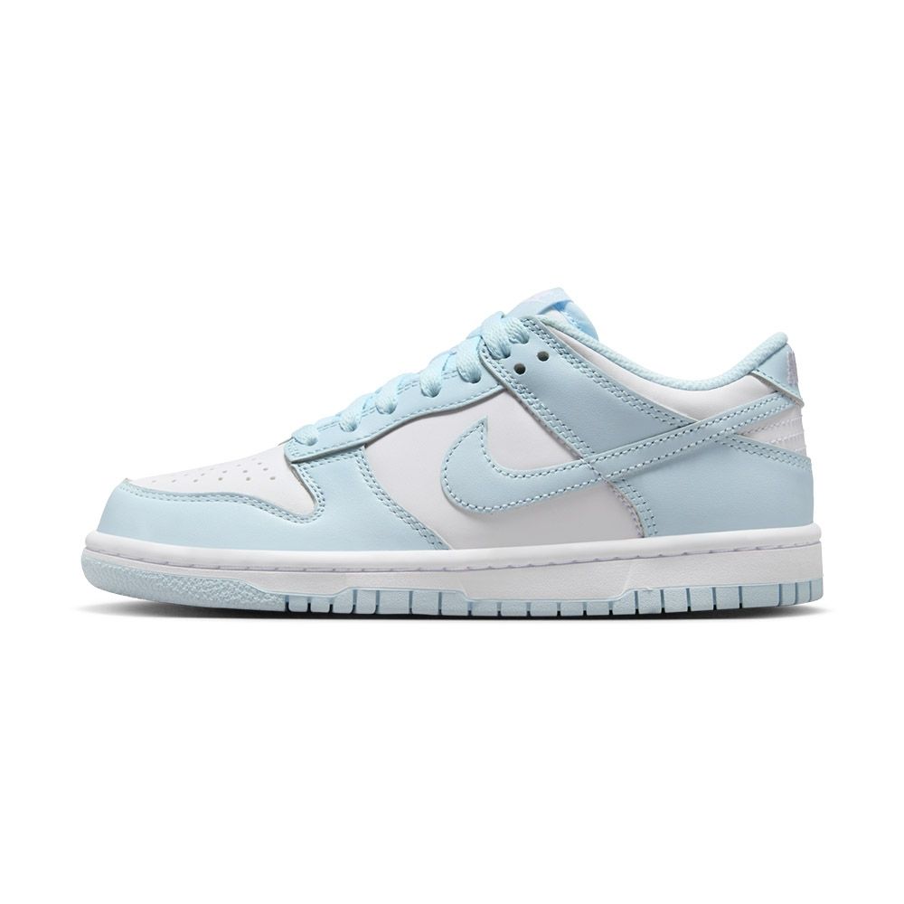 Nike Dunk Low (GS) 大童 寶寶藍色 皮革 Dunk 穿搭 運動 休閒鞋 FB9109-105