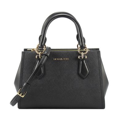 Michael Kors MARILYN三層防刮手提/斜背包35F5G6AM1L(黑)