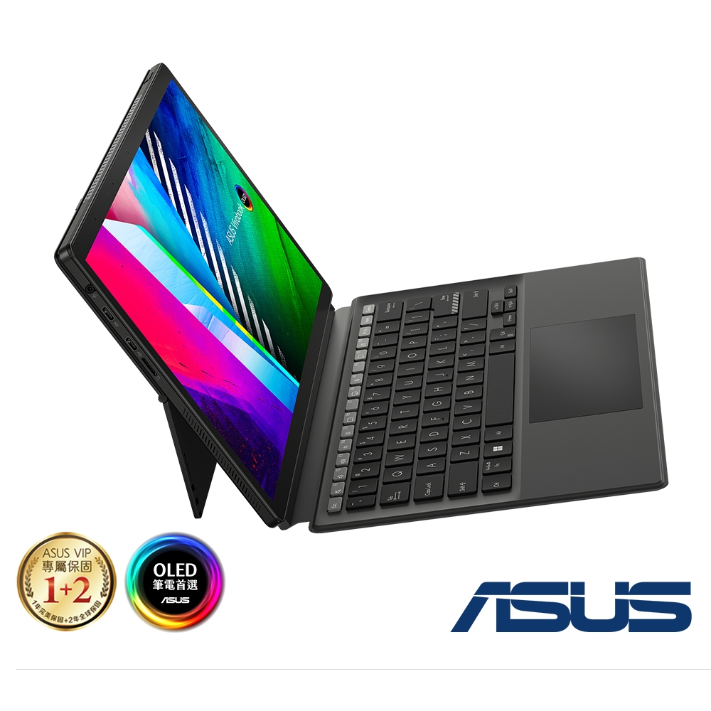ASUS T3300KA 13.3吋平板電腦(N6000/8G/128G/Win11HS/酷潮黑/Vivobook
