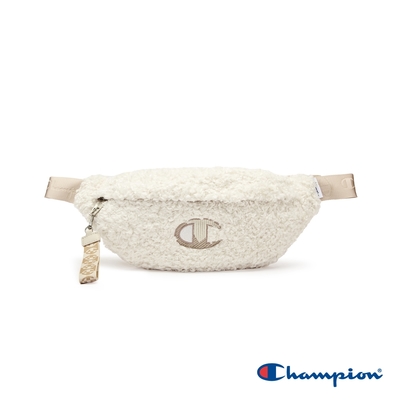 Champion 官方直營-中性 絨毛LOGO腰包(米)