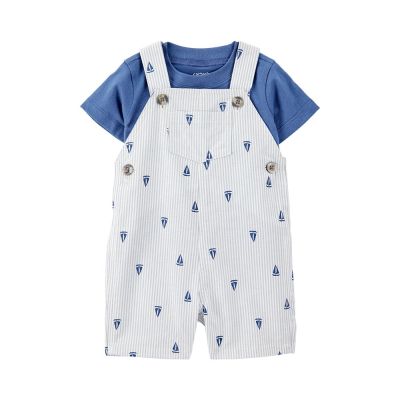 【Carter’s官方授權】嬰童帆船吊帶褲2件組套裝(6M-24M,61cm~86cm)