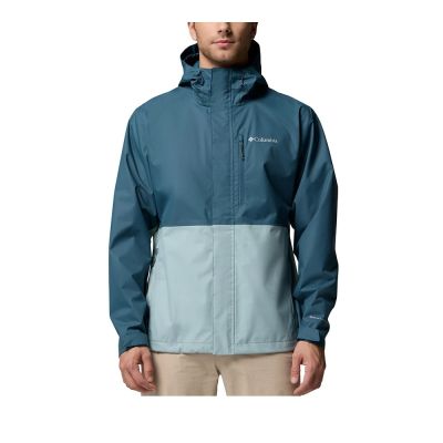 【Columbia 哥倫比亞】男款-OT防水外套-Hikebound II Jacket-孔雀綠(UWE26190TL/KS)