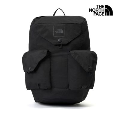 【The North Face 官方旗艦】 北面男女款黑色大容量休閒後背包｜8EERJK3 筆電包/登山包