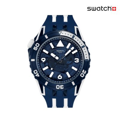 Swatch SCUBAQUA 午夜藍 SEA WASP SSCU09N100 (44mm)