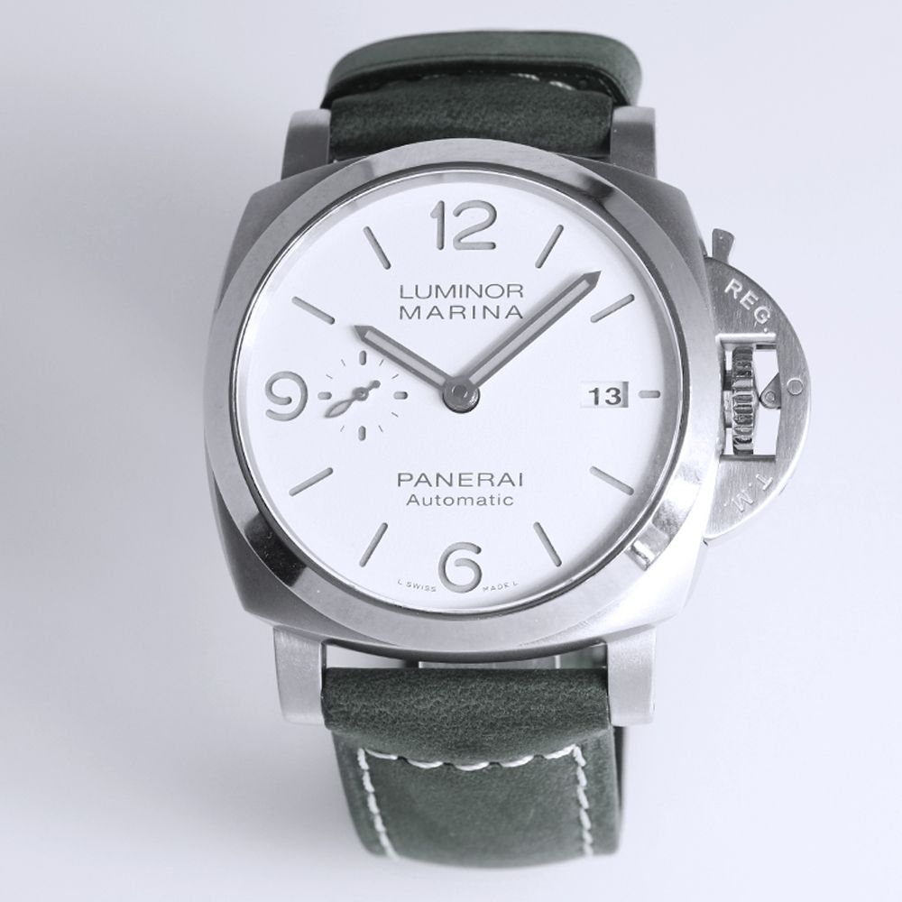 二手品 PANERAI 沛納海 PAM01314 白面三明治錶盤 自動上鍊 44MM (含2020年保卡及原廠盒子)