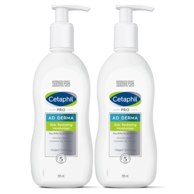 Cetaphil舒特膚 AD益膚康修護滋養乳液 295ml 2入組