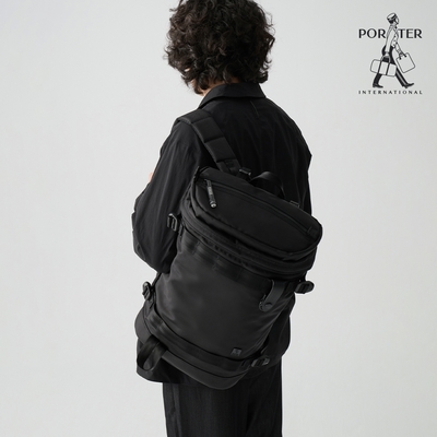PORTER INTERNATIONAL - 自信經典NEW HEAT後背包 - 全黑