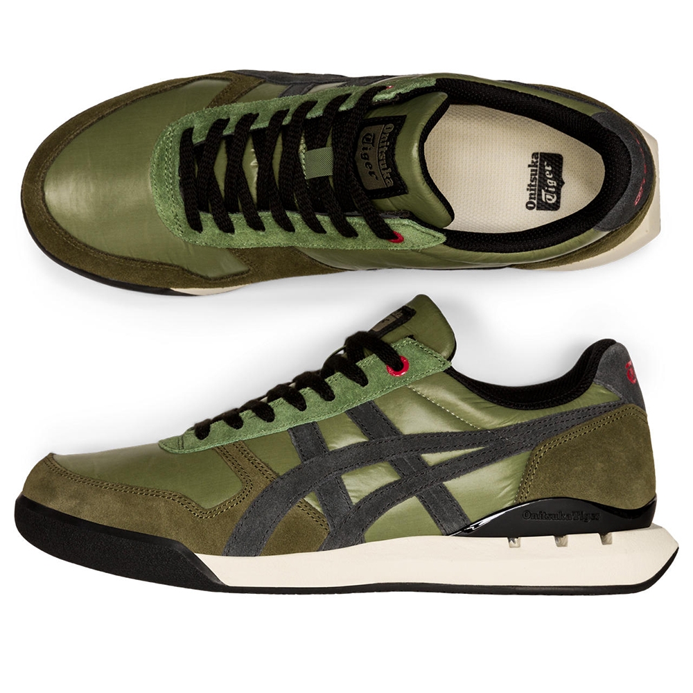 虎 Onitsuka Tiger Tokuten 鬼塚虎奶油白銀蕾絲緞帶德訓鞋1183C340-020/