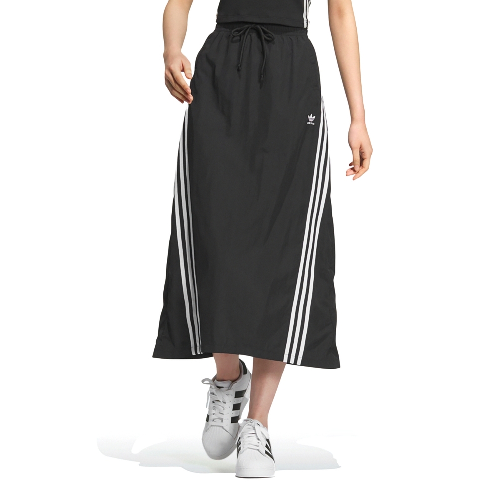 新品XS Adidas 3-Stripes スカート ブラック JC6123 adidas スカート アディカラー スリーストライプス ミニスカート