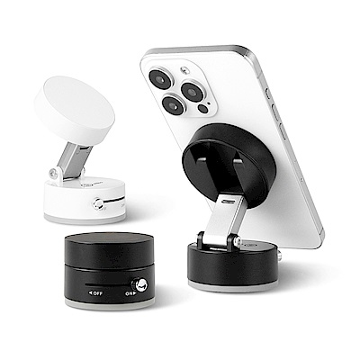 aibo 雙面吸 強力真空吸盤磁吸手機支架(免充電)