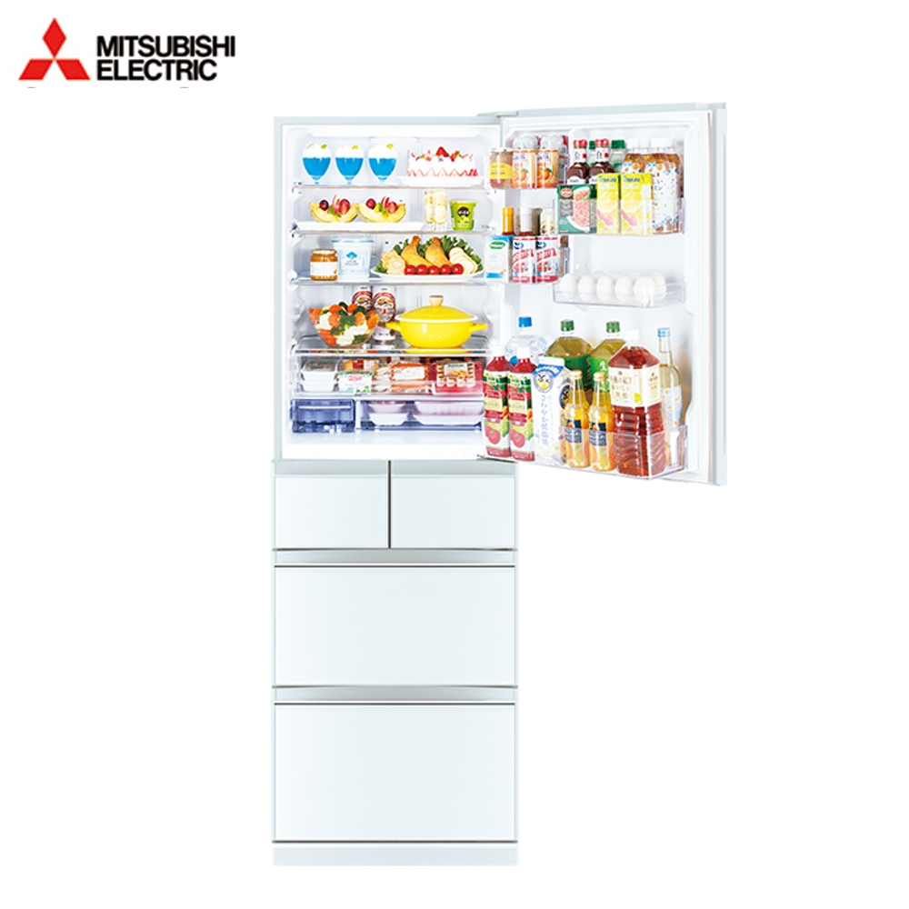 MITSUBISHI三菱455L 日製五門變頻冰箱MR-B46F-W-C 水晶白| 變頻301