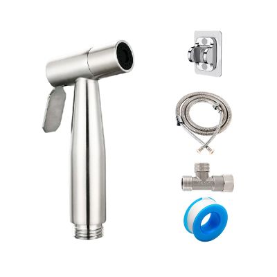 Reddot紅點生活  不鏽鋼增壓馬桶噴槍沖洗器組