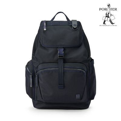 PORTER INTERNATIONAL - 自信經典NEW HEAT後背包 - 深藍