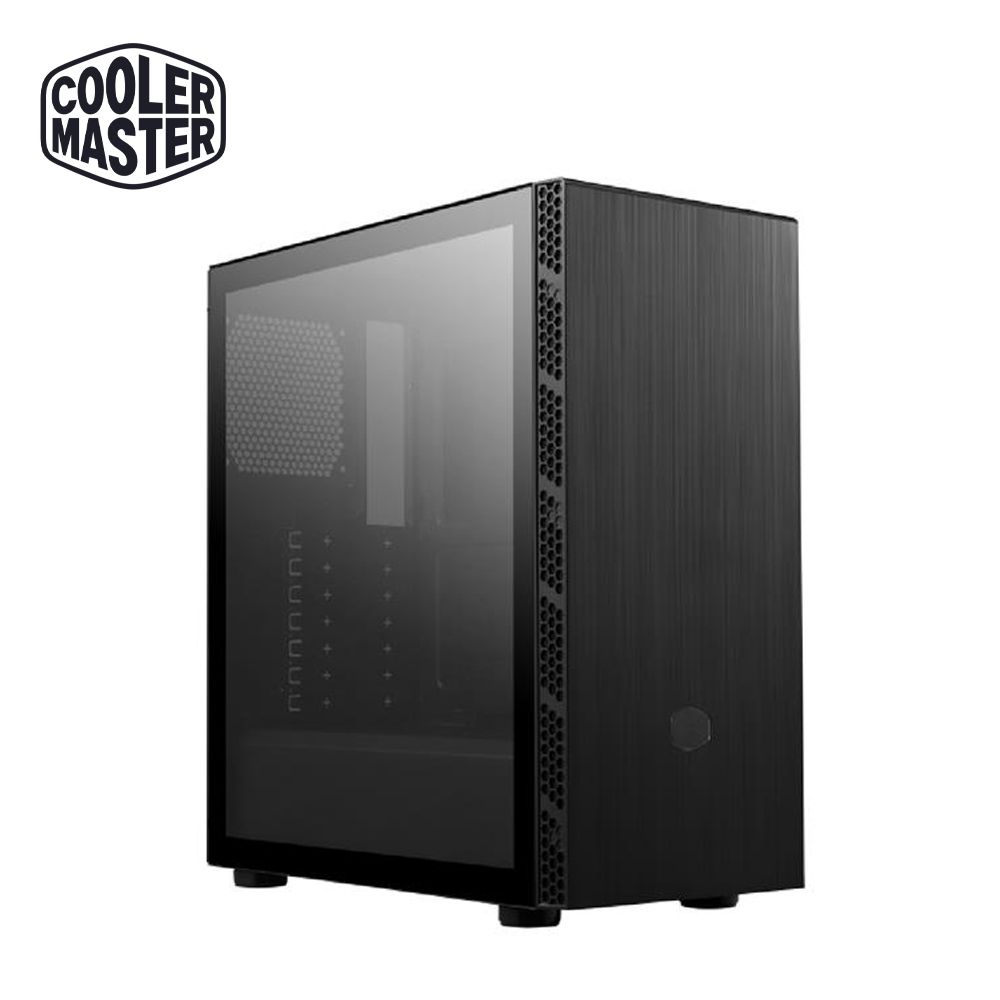 酷碼Cooler Master MasterBox MB600L V2 電腦機殼/無光碟機版/強化玻璃側板/內含 12cm 風扇*1