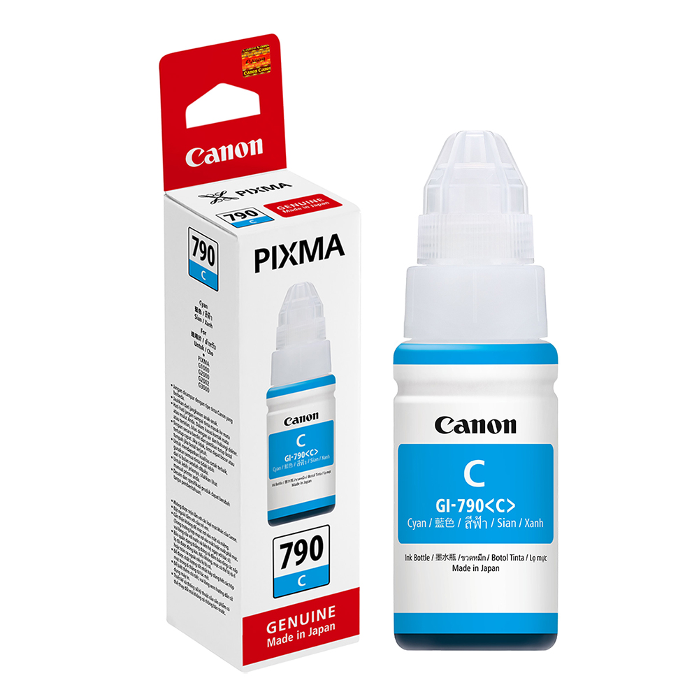 Canon GI-790C G3000/G4000 原廠藍色墨水匣(G系列)
