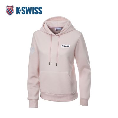 K-SWISS 連帽長袖 TW HOODIE 2 帽T 口袋 女款 淺粉色 1912497-507