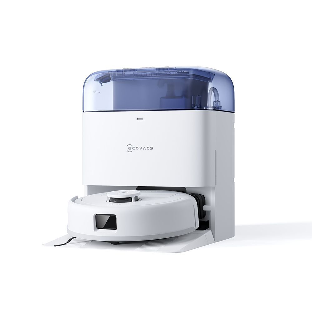 【ECOVACS科沃斯】全新 DEEBOT mini 全能掃拖機器人(超小機身/全能基站/毛髮不纏繞/靜音清潔）