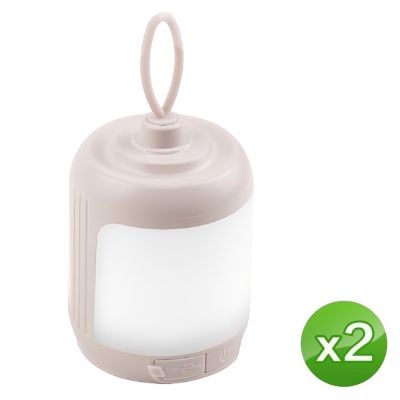 【2入組】FJ超亮LED迷你手提露營燈TR36(掛燈 白光 暖光 強光 弱光 TYPE-C充電 防水燈 停電燈)