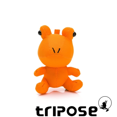tripose 輕鬆生活吊飾-青蛙公仔 橘