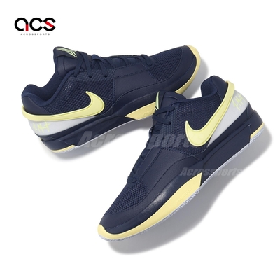 Nike 籃球鞋JA 1 EP Murray State 男鞋深藍淡黃Morant DR8786-402