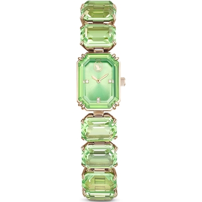SWAROVSKI施華洛世奇 Millenia 風格無限八角切割水晶腕錶-5729842