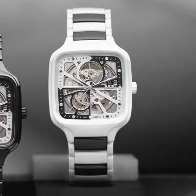 RADO 雷達 限量888 真方鏤空機械錶