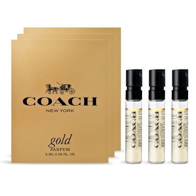 COACH 時尚閃耀香精針管2mlX3-香水隨身針管試香-公司貨