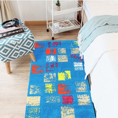【山德力】〔現貨在台〕ESPRIT 土耳其地毯 80x150cm 繽紛藍