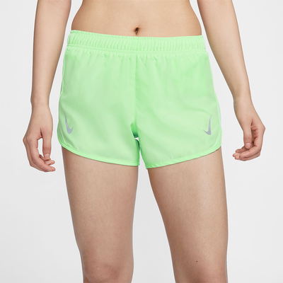 NIKE AS W NK FAST DF TEMPO SHORT 女運動短褲-綠-DD5936376