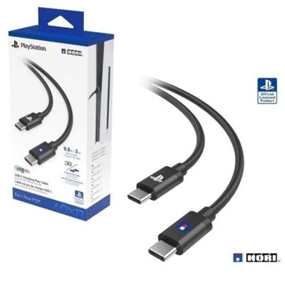 SONY PS5 HORI 無線控制器 手把 專用充電USB線 SPF-041