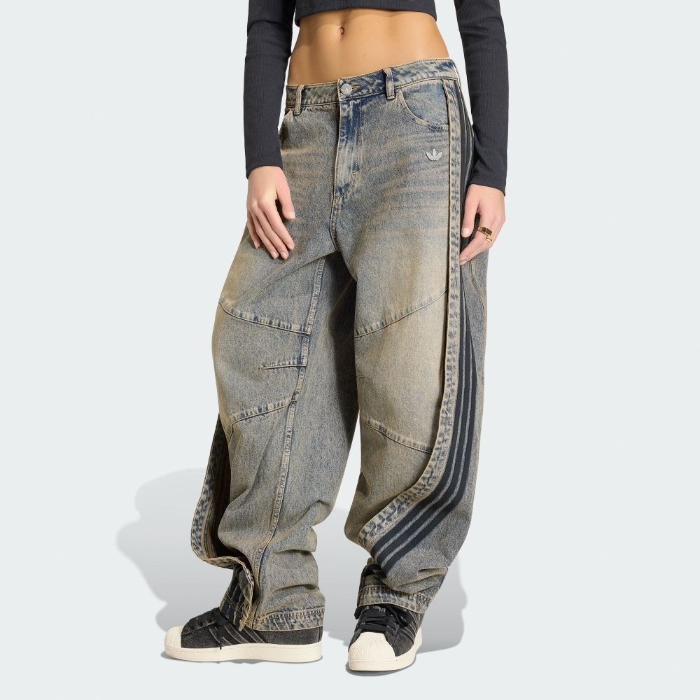 パンツ adidas Women's Adilenium 5.0 adidas 愛迪達】 ADILENIUM 5.0 丹寧長褲女- Originals KY5189